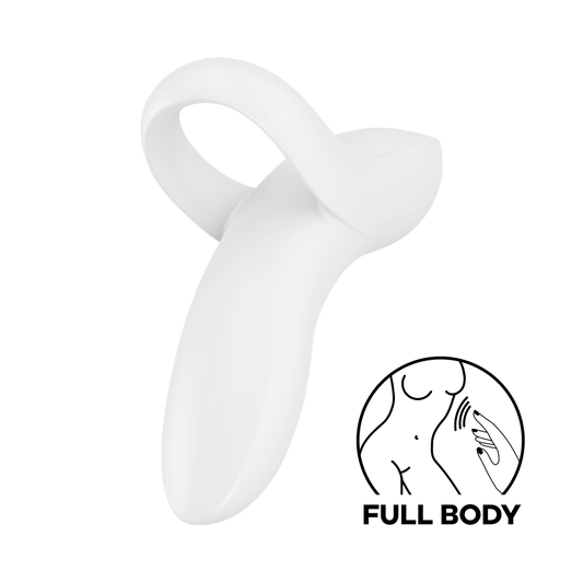 Satisfyer Bold Lover 12 Functions Vibrating Finger Vibrator - Finger and Tongue Vibrators