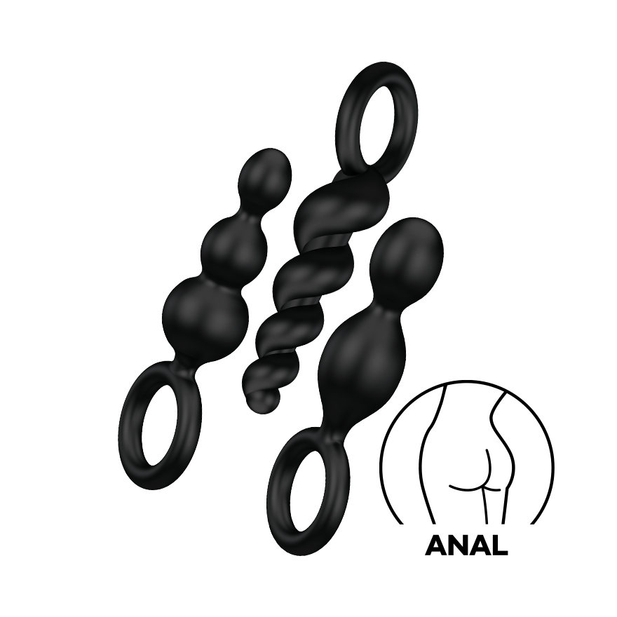 Satisfyer Booty Call Silicone Anal Plugs Vibrator Accessories