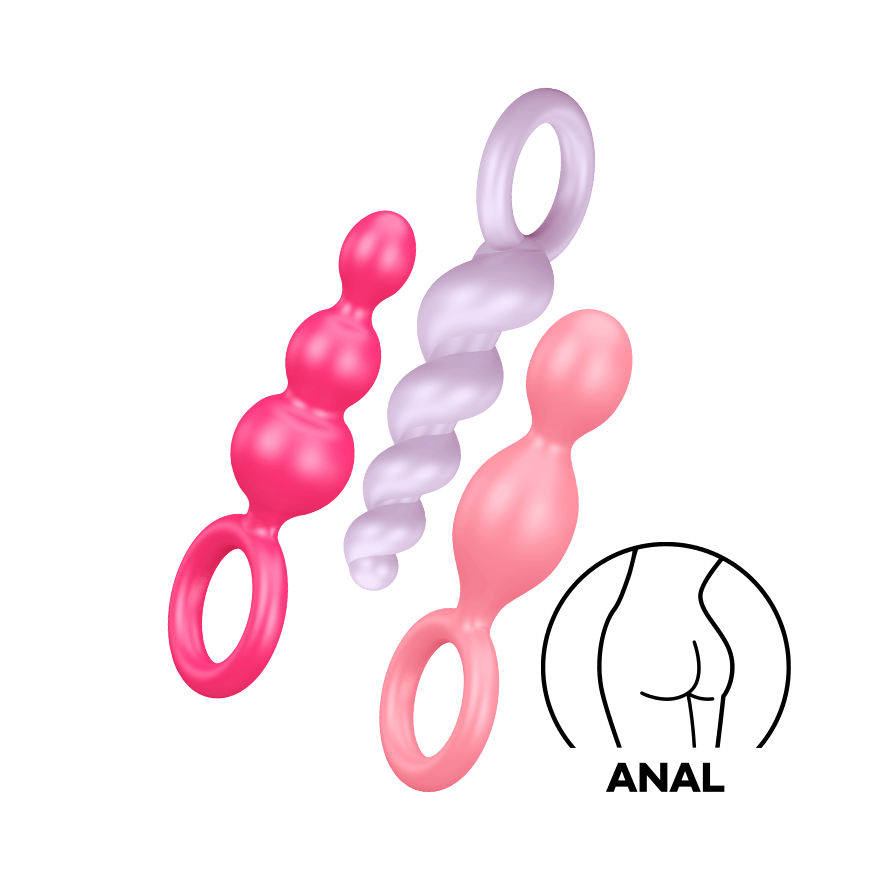 Satisfyer Booty Call Silicone Anal Plugs Vibrator Accessories