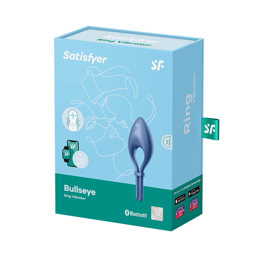 Satisfyer Bullseye App Controlled Adjustable Cock Ring Ball and Cock Toys