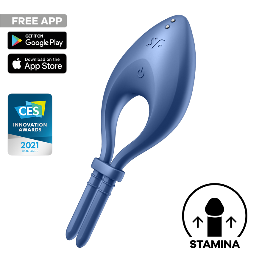 Satisfyer Bullseye App Controlled Adjustable Cock Ring Ball and Cock Toys