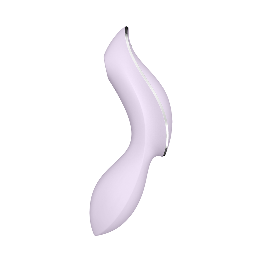 Satisfyer Curvy Trinity 2 Air Pulse Clitoral and G Spot Vibrator Clit Ticklers and Pulsators