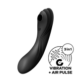Satisfyer Curvy Trinity 4 Air Pulse Vibrating G Spot Massager G-Spot Vibrators