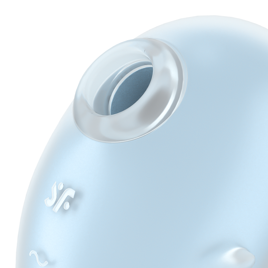 Satisfyer Cutie Ghost Double Air Pulse Clitoral Massager Clit Ticklers and Pulsators