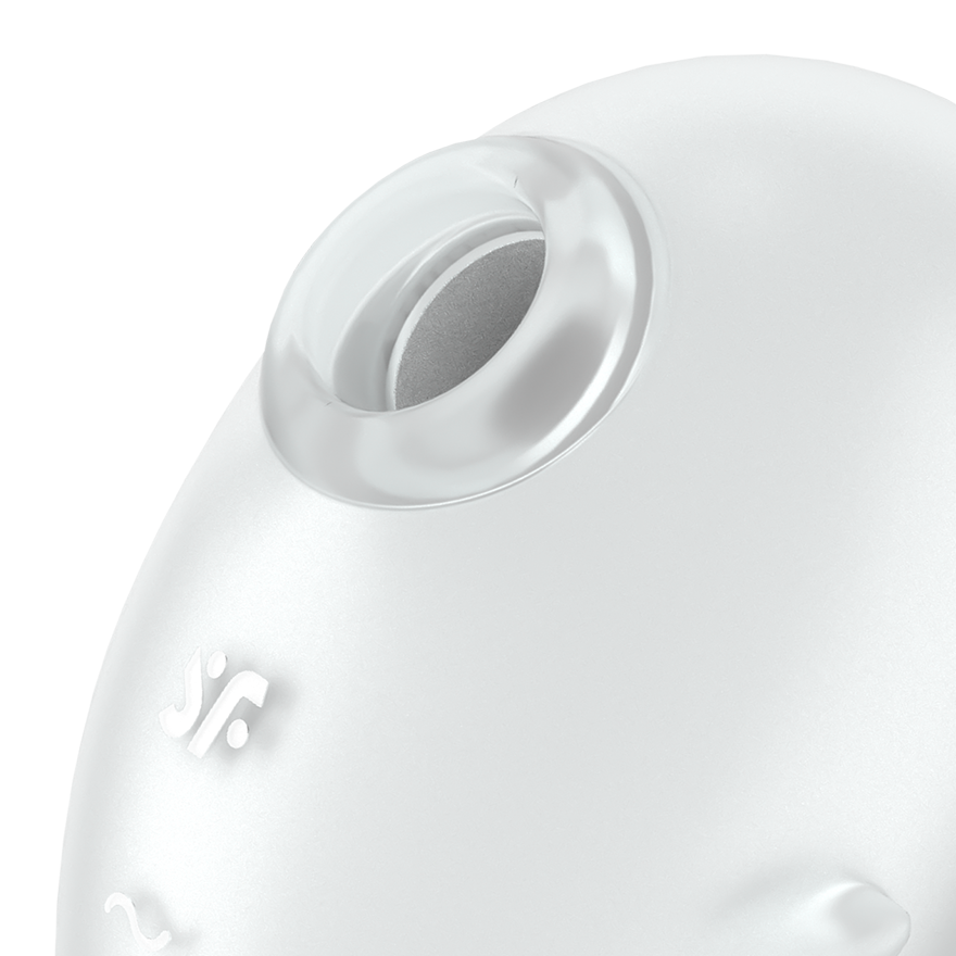 Satisfyer Cutie Ghost Double Air Pulse Clitoral Massager Clit Ticklers and Pulsators