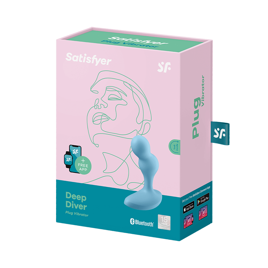 Satisfyer Deep Diver App Controlled Vibrating Butt Plug Butt Plugs