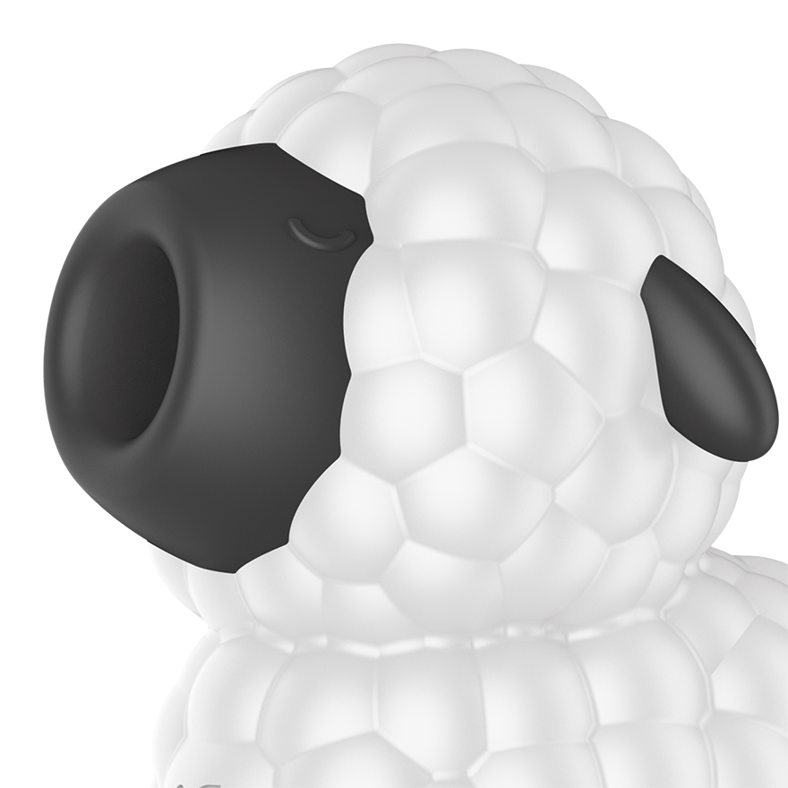 Satisfyer Dreamy Sheep Vibrating Air Pulse Stimulator Clit Ticklers and Pulsators