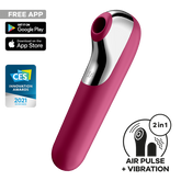 Satisfyer Dual Love Air Pulse Multi Functions Clitoral Massager Clit Ticklers and Pulsators