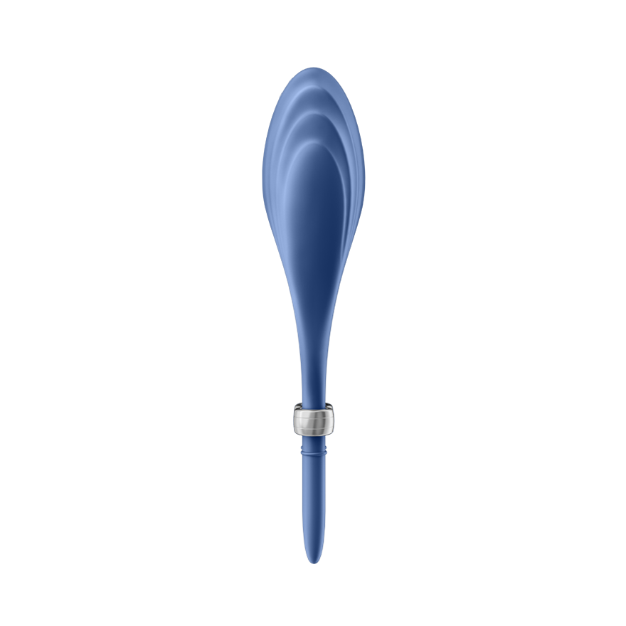 Satisfyer Duelist Silicone Vibrating Mens Cock Ring Ball and Cock Toys