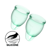 Satisfyer Feel Confident Silicone Menstrual Cups Menstrual Cups