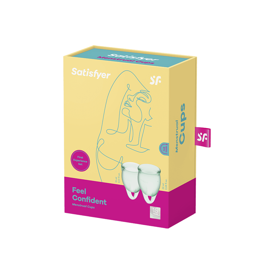 Satisfyer Feel Confident Silicone Menstrual Cups Menstrual Cups