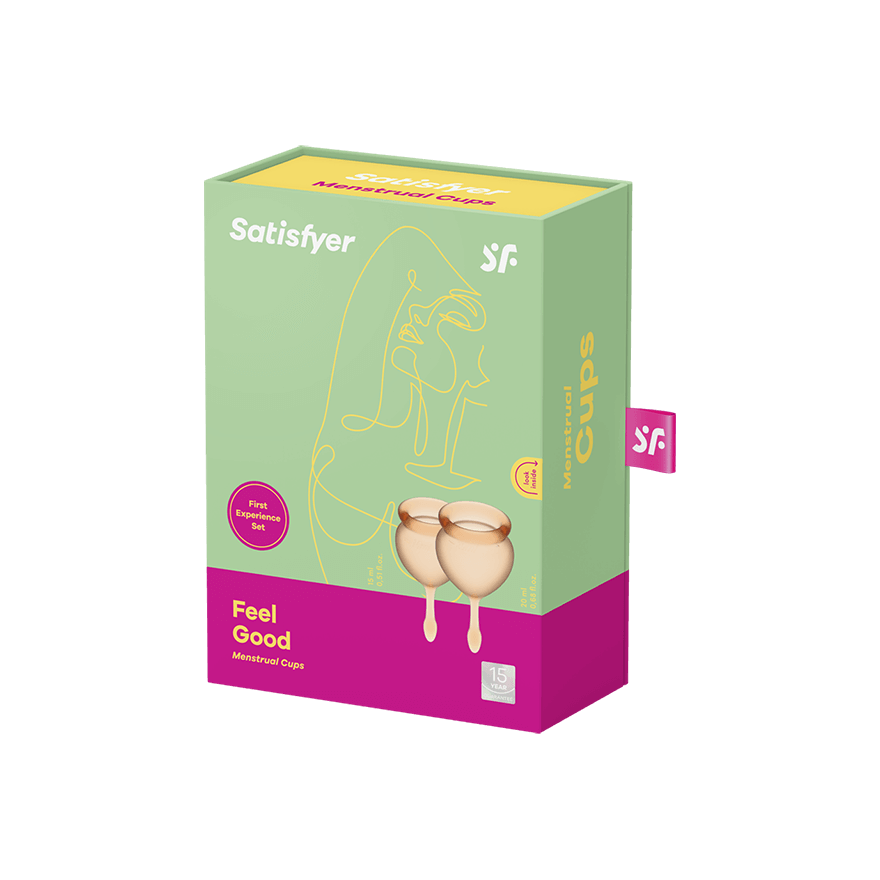 Satisfyer Feel Good Hygienic Silicone Menstrual Cups Condoms