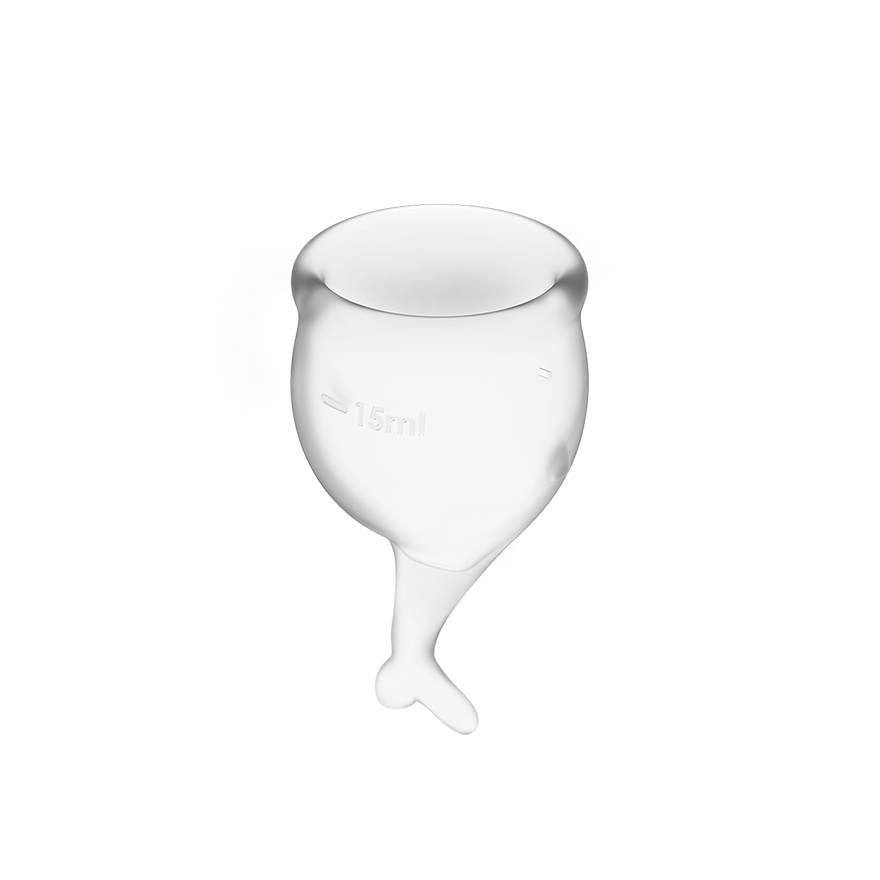 Satisfyer Feel Secure Medical Grade Silicone Menstrual Cups Condoms