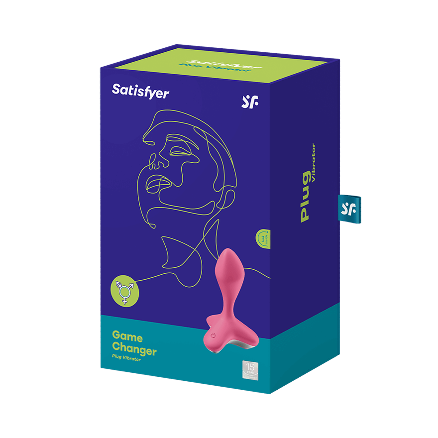 Satisfyer Game Changer Waterproof Silicone Vibrating Butt Plug Remote Control Vibrators