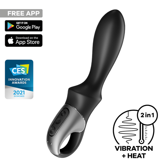 Satisfyer Heat Climax Plus Mobile App Controlled Anal Vibrator - G-Spot Vibrators