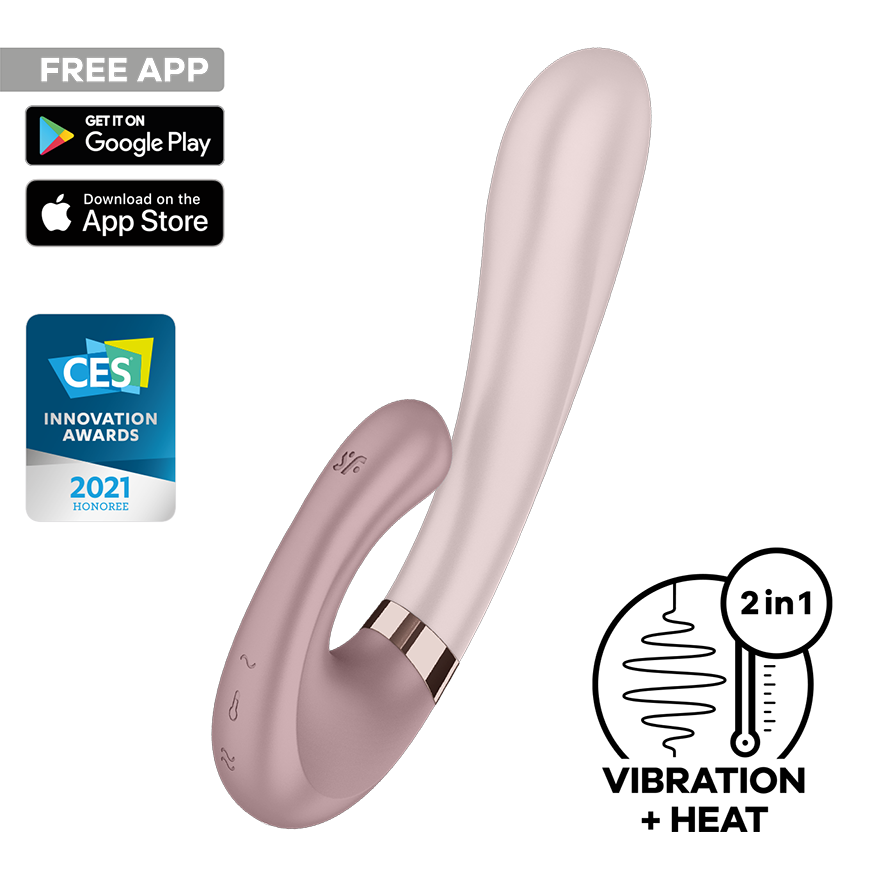 Satisfyer Heat Wave App Connected Multi Functions G Spot Vibrator Remote Control Vibrators
