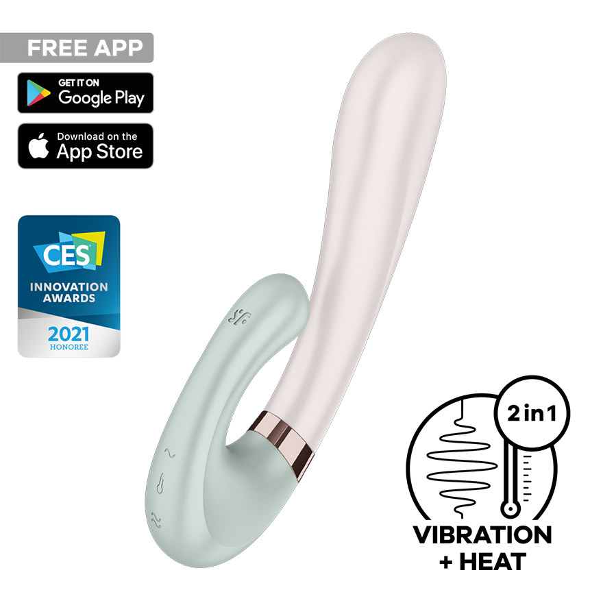 Satisfyer Heat Wave App Connected Multi Functions G Spot Vibrator Remote Control Vibrators
