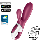 Satisfyer Hot Bunny Rabbit Style Clitoral and G Spot Massager Rabbit Vibrators