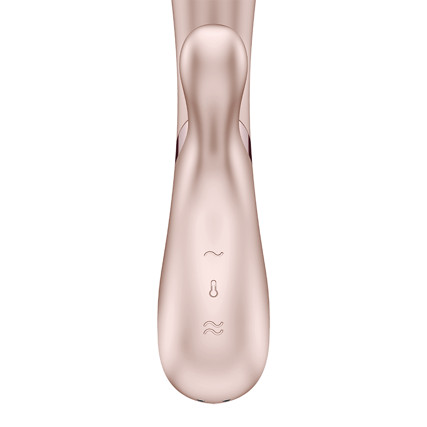 Satisfyer Hot Lover Rabbit Shape Clitoral and G Spot Massager Finger and Tongue Vibrators