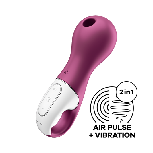 Satisfyer Lucky Libra Air Pulse Clitoral Stimulator - Clit Ticklers and Pulsators