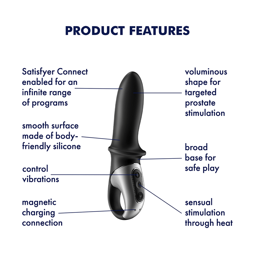 Satisfyer Hot Passion 12 Functions G Spot Vibrator Remote Control Vibrators