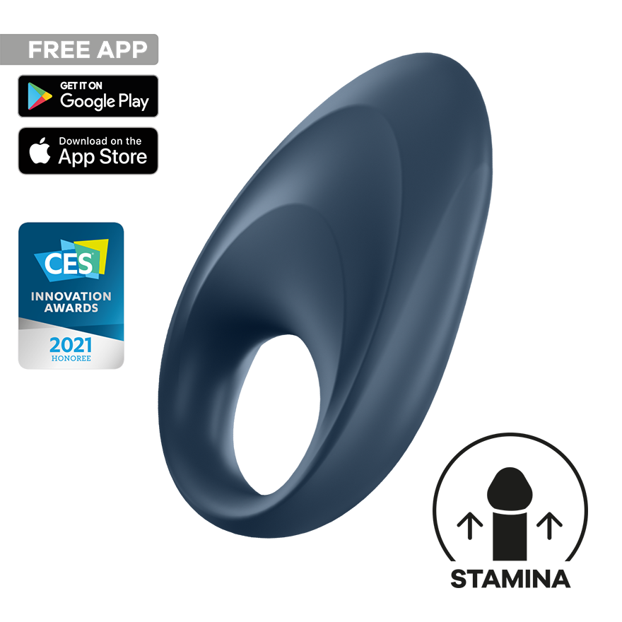 Satisfyer Mighty One App Controlled Vibrating Cock Ring Cock Rings