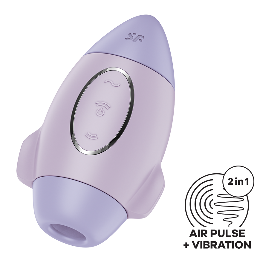 Satisfyer Mission Control Double Air Pulse Clitoral Vibrator Pussy And Clit Toys
