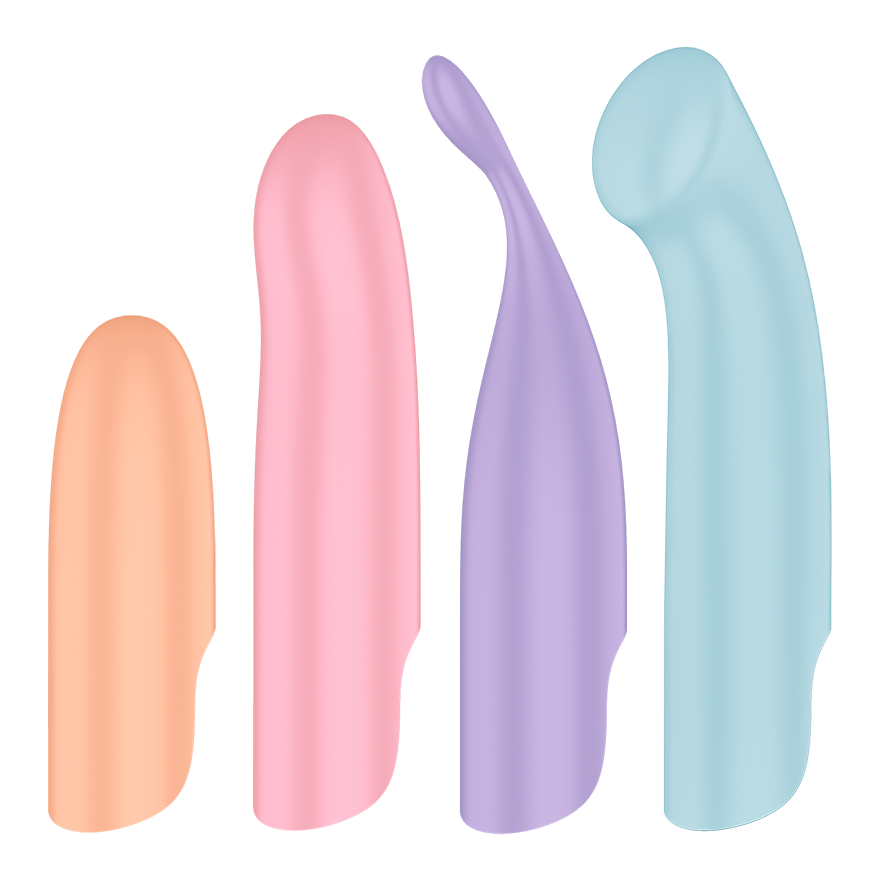 Satisfyer Playful Four Interchangeable G Spot Vibrator G-Spot Vibrators