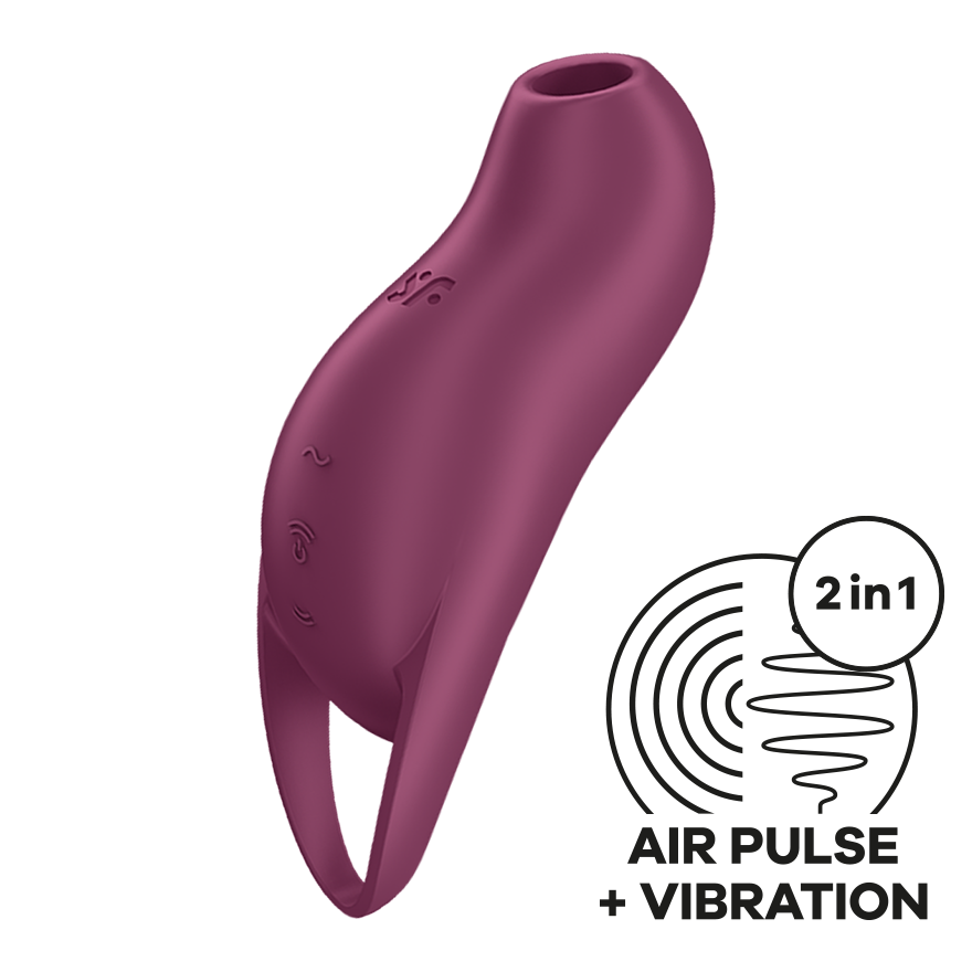 Satisfyer Pocket Pro 1 Multi Functions Silicone Clitoral Massager Clit Ticklers and Pulsators