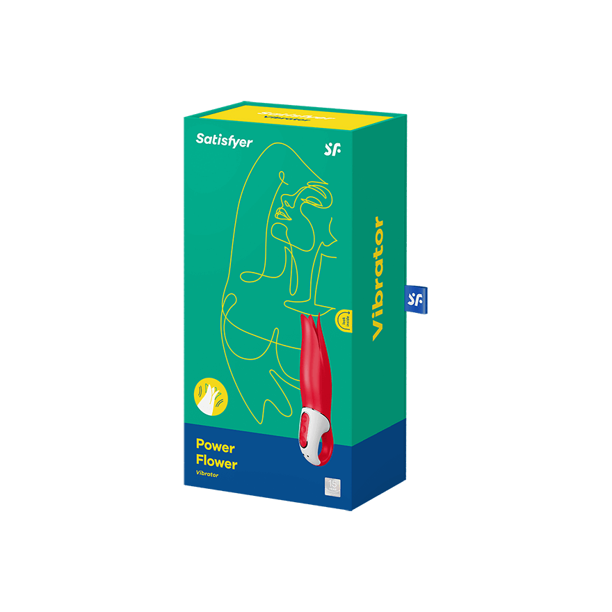 Satisfyer Power Flower USB Rechargeable Clitoral Vibrator G-Spot Vibrators