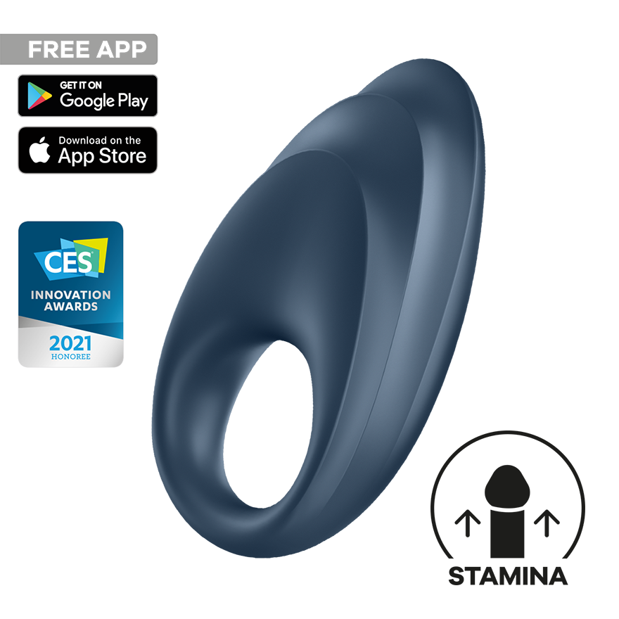 Satisfyer Powerful One App Connected Cock Ring Vibrator Cock Rings