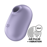 Satisfyer Pro To Go 2 Air Pulse Clitoral Massager Clit Ticklers and Pulsators