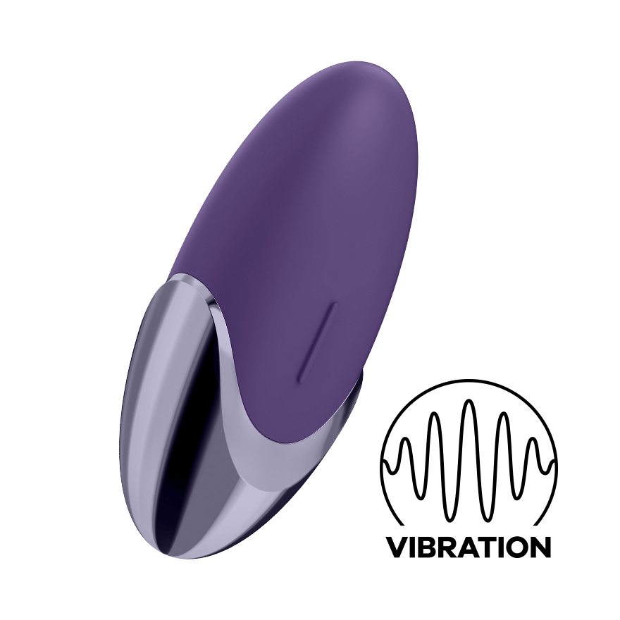 Satisfyer Purple Pleasure Layon Clitoral Vibrator Clit Ticklers and Pulsators