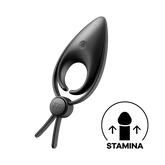 Satisfyer Sniper Silicone Male Penis Ring Black Ball and Cock Toys