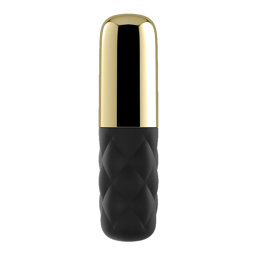 Satisfyer Mini Sparking Darling USB Rechargeable Mini Bullet Vibrator Gold/Black Bullet Vibrators