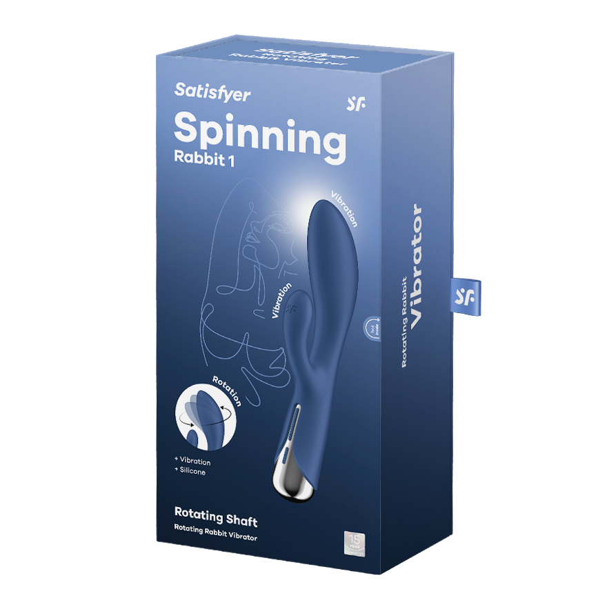 Satisfyer Spinning Rabbit 1 Multi Functions G Spot and Clitoral Stimulator Rabbit Vibrators