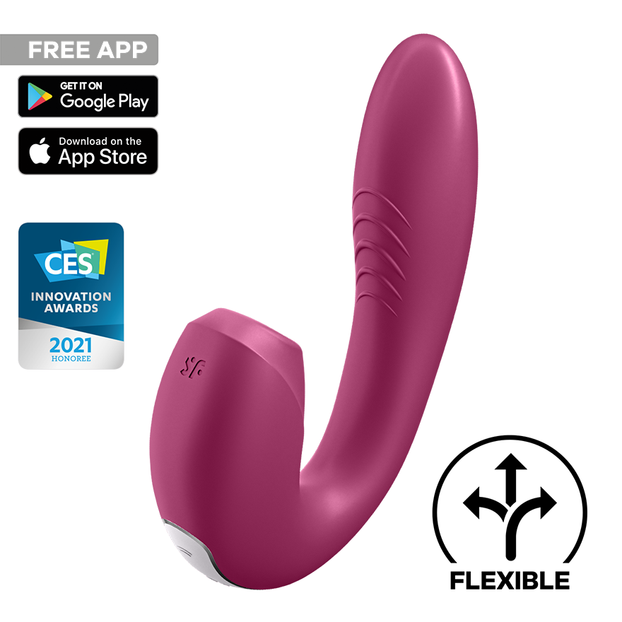 Satisfyer Sunray App Control G Spot and Clitoral Vibrator Remote Control Vibrators