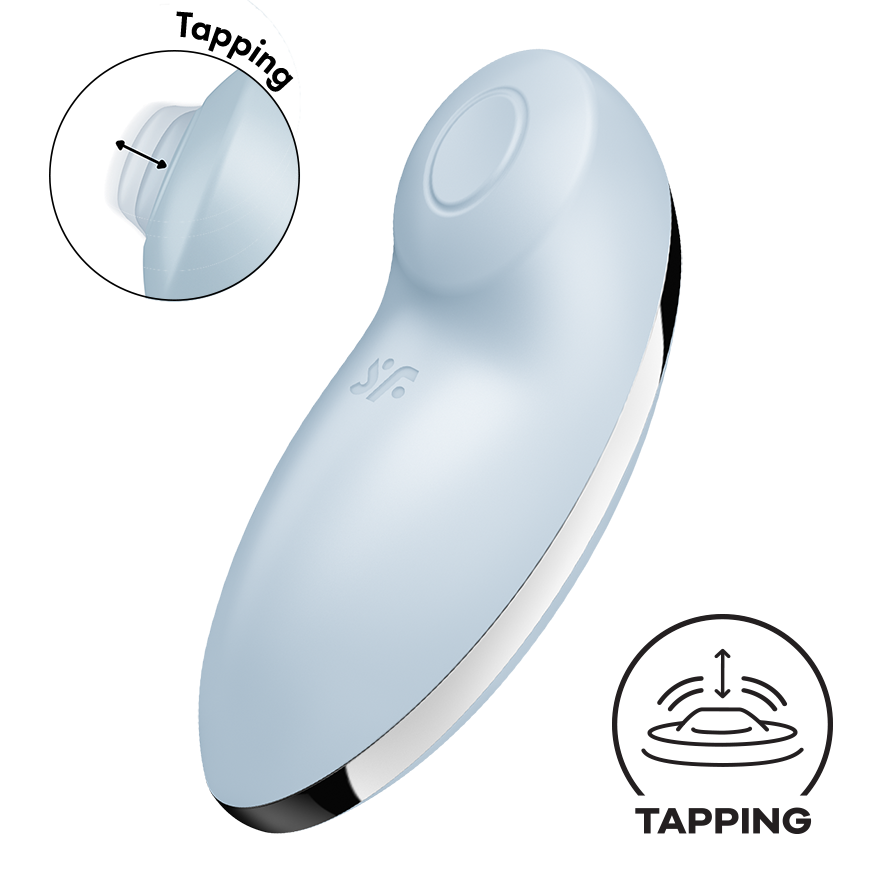 Satisfyer Tap and Climax 2 Clitoral Massager Clit Ticklers and Pulsators