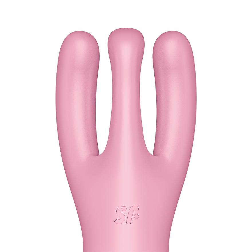 Satisfyer Threesome 4 App Controlled Vibrating Clitoral Massager Clit Ticklers and Pulsators
