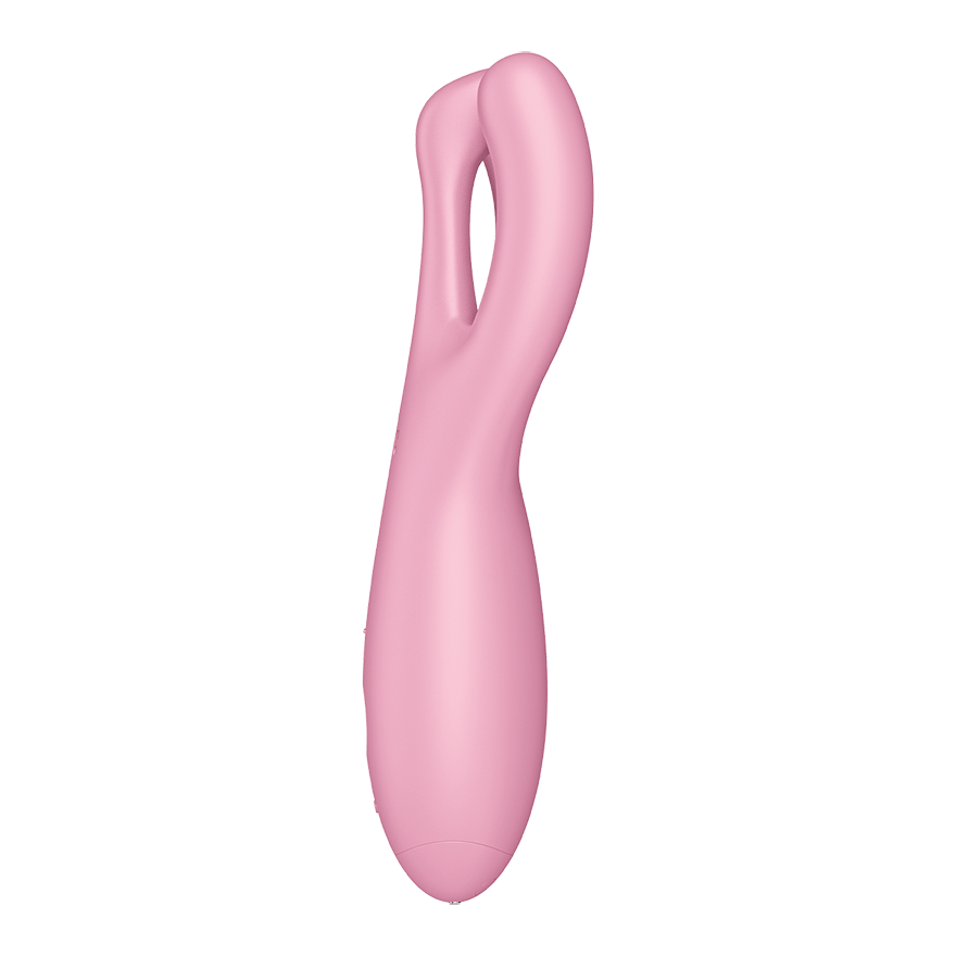 Satisfyer Threesome 4 App Controlled Vibrating Clitoral Massager Clit Ticklers and Pulsators