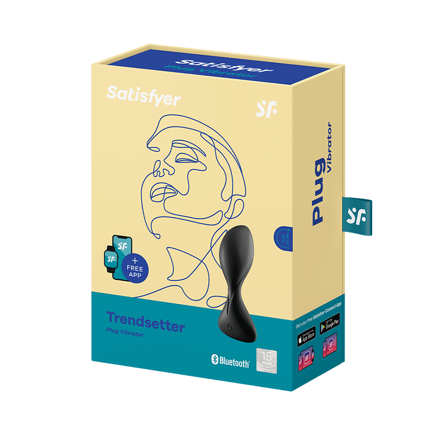 Satisfyer Trendsetter App Connected Vibrating Butt Plug Rabbit Vibrators