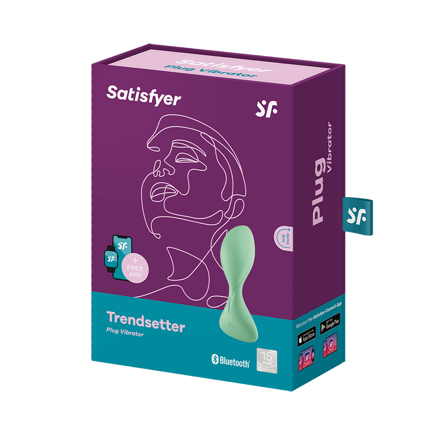 Satisfyer Trendsetter App Connected Vibrating Butt Plug Rabbit Vibrators
