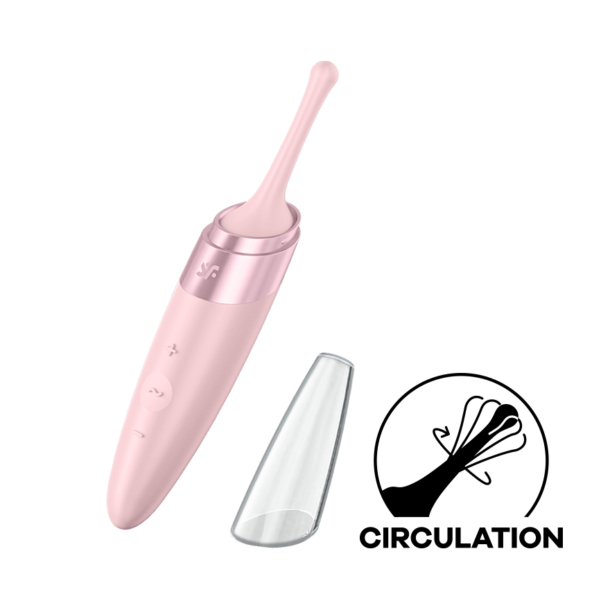 Satisfyer Twirling Delight 40 Functions Clitoral Massager Remote Control Vibrators