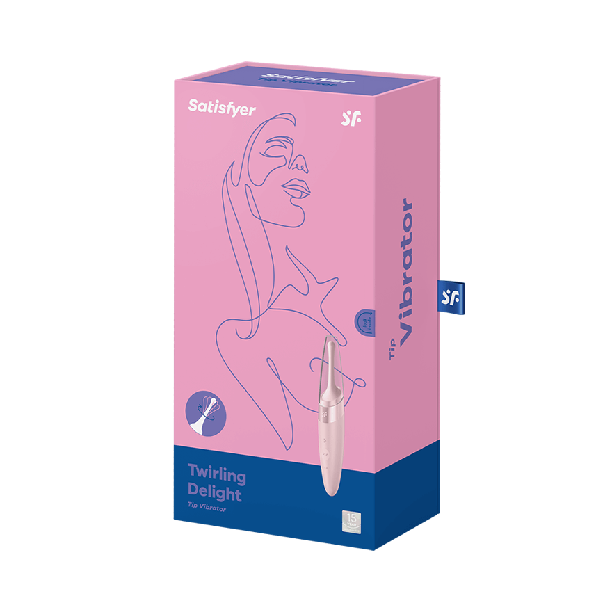 Satisfyer Twirling Delight 40 Functions Clitoral Massager Remote Control Vibrators