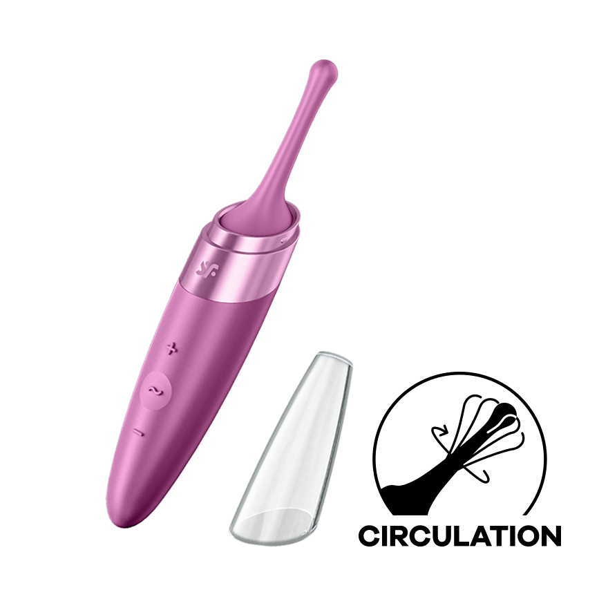 Satisfyer Twirling Delight 40 Functions Clitoral Massager Remote Control Vibrators