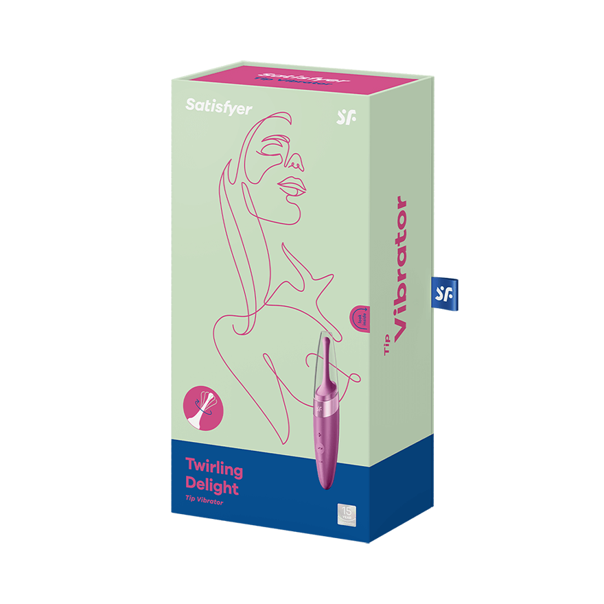 Satisfyer Twirling Delight 40 Functions Clitoral Massager Remote Control Vibrators