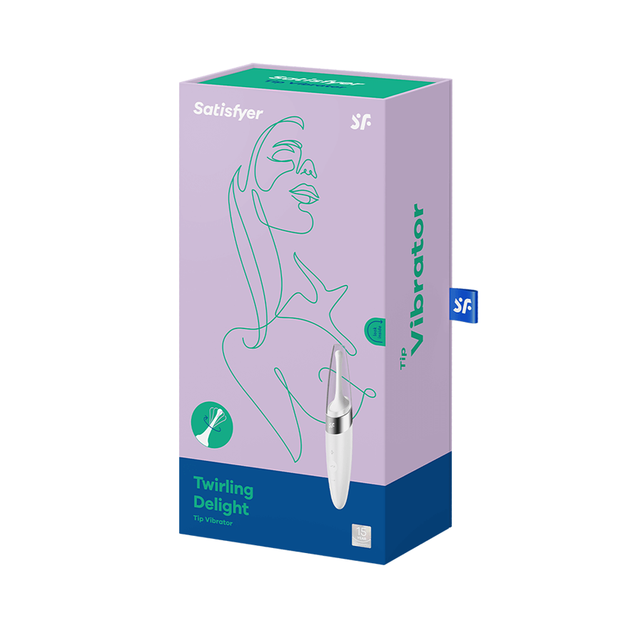 Satisfyer Twirling Delight 40 Functions Clitoral Massager Remote Control Vibrators