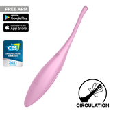 Satisfyer Twirling Joy App Controlled Circulating Vibrator Bullet Vibrators