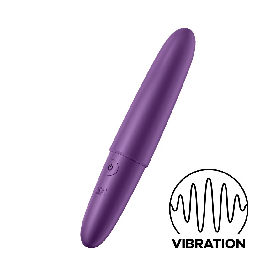 Satisfyer Ultra Power Bullet 6 Waterproof 12 Functions Mini Vibrator Bullet Vibrators