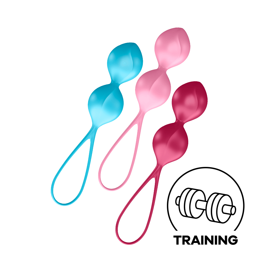 Satisfyer V Balls Orgasm Traning Set Love Eggs and Kegel Exercisers